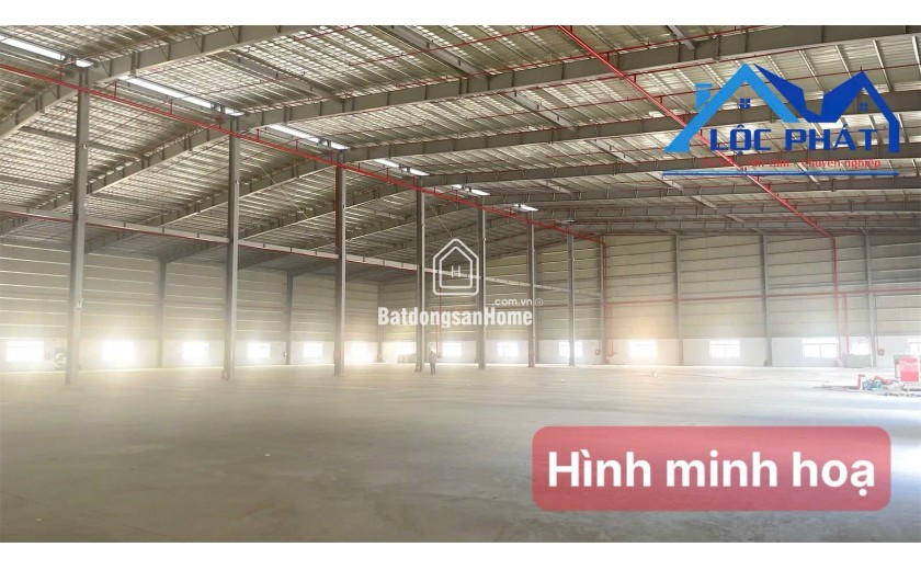 Cho thuê xưởng 9300m2 KCN Trảng Bom, Đồng Nai giá chỉ 4$/m2