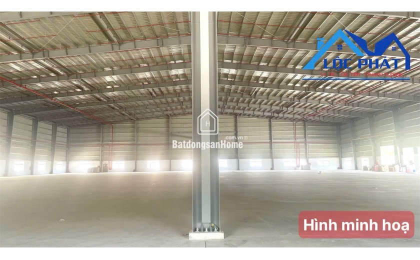 Cho thuê xưởng 9300m2 KCN Trảng Bom, Đồng Nai giá chỉ 4$/m2