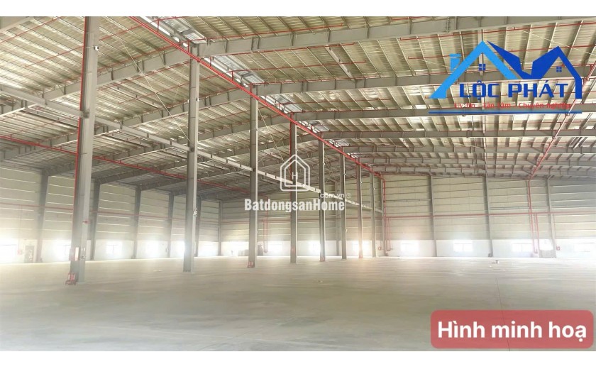 Cho thuê xưởng 9300m2 KCN Trảng Bom, Đồng Nai giá chỉ 4$/m2