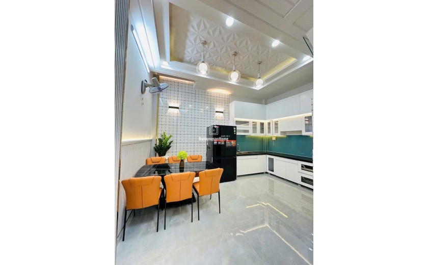 Bán Nhà Mới Xe Hơi Ngủ Nhà 4 tầng 4 Phòng Ngủ