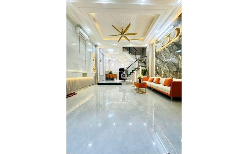 Bán Nhà Mới Xe Hơi Ngủ Nhà 4 tầng 4 Phòng Ngủ