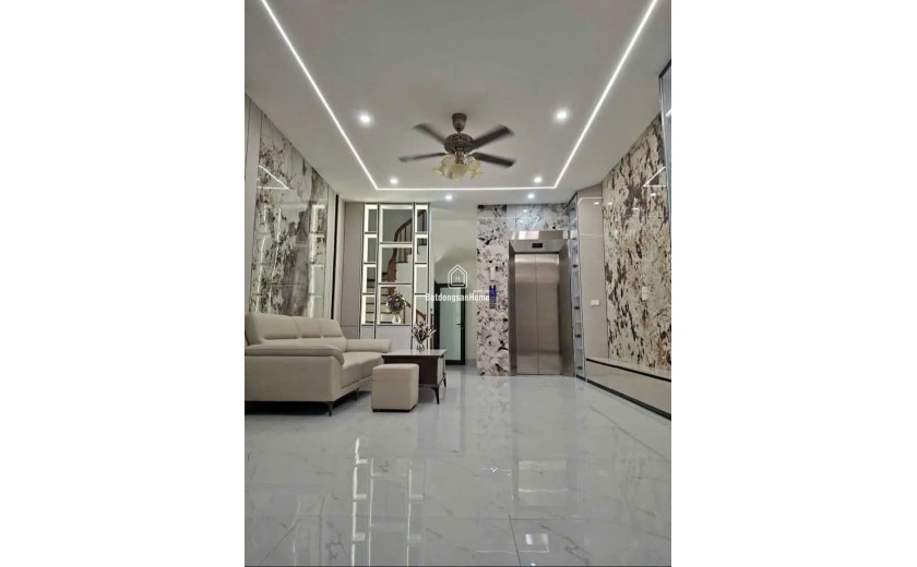 BÁN NHÀ ĐẸP - 55M, 7 TẦNG NGUYỄN VĂN CỪ, LB, ĐI BỘ RA CHỢ -20M RA PHỐ, THANG MÁY - GIÁ 10 TỶ