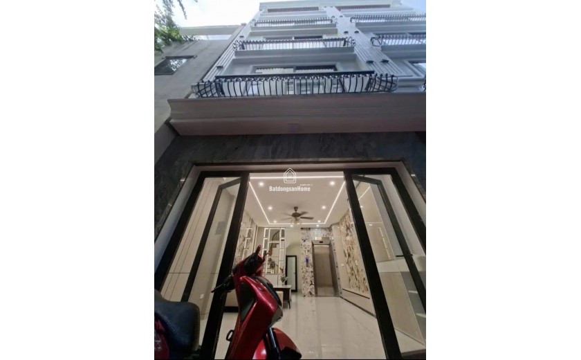 BÁN NHÀ ĐẸP - 55M, 7 TẦNG NGUYỄN VĂN CỪ, LB, ĐI BỘ RA CHỢ -20M RA PHỐ, THANG MÁY - GIÁ 10 TỶ