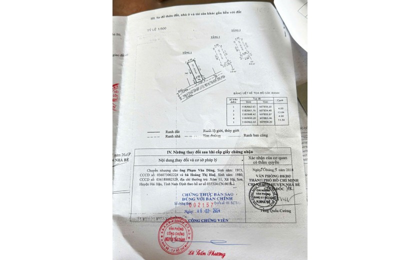 Bán Nhà Hẻm Huỳnh Tấn Phát, Nhà Bè 3 Tầng 56m2, 4PN, Sổ Hồng Giá Chỉ 6.5 Tỷ!