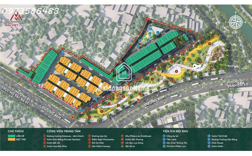 Nhà phố biệt thự Hà Nội An Khánh Economy  0973 586 483