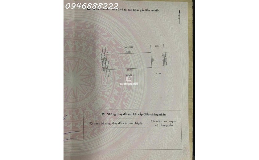 Bán đất mặt đường Lê Quang Đạo ( Đông Khê 2 ) - Vị trí cực đẹp - Siêu hiếm