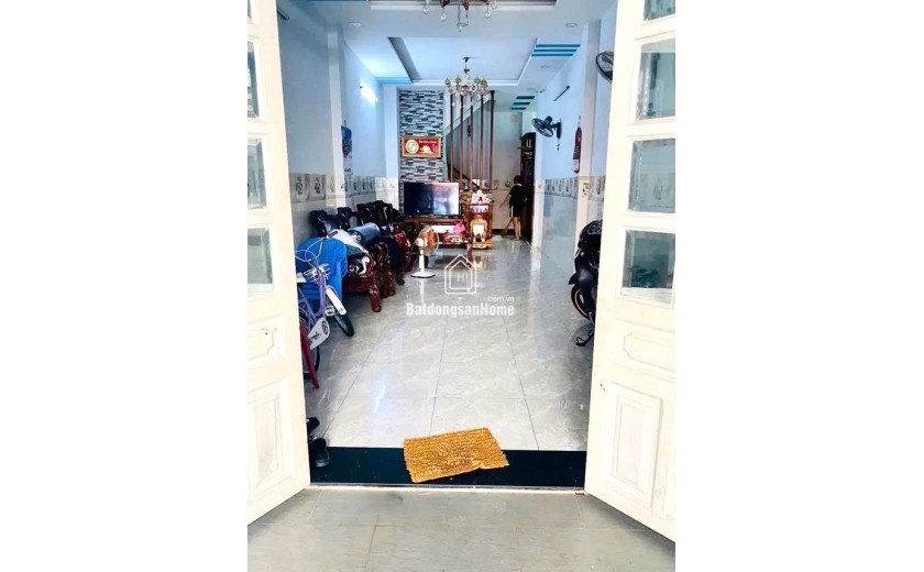 NỞ HẬU 7,3M – NHÀ 4 TẦNG 54M² – 2 MẶT HẺM – GẦN NGUYỄN SƠN – HẺM XE TẢI –  GIÁ 8 TỶ