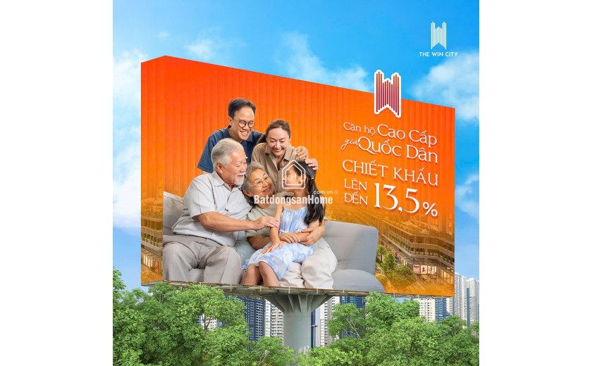 THE WIN CITY - CĂN HỘ CAO CẤP GIÁ QUỐC DÂN - BIỂU TƯỢNG TẦM CAO TÂY SÀI GÒN