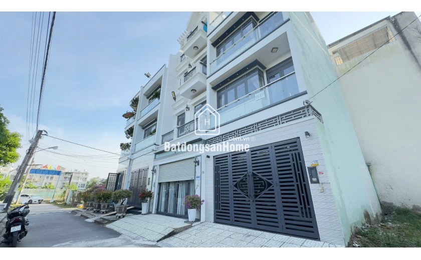 BÁN NHÀ KDC SGMOI - Nhà Bè - 4 Tâng - Đường 8m-6ty850