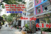 Bán gấp Nhà 3 tầng hẽm 778 Tân Kỳ Tân Quý, TpHCM. Đường ô tô giá giảm từ 6.5 tỷ còn 6.1 tỷ bán gấp O79-53.53.53O