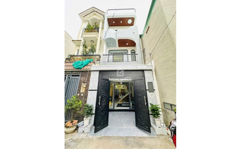 Bán nhà 4 tầng đường số 160, Tăng Nhơn Phú A, Q.9, TP HCM. Diện tích 58m2, giá 6.55 tỷ, sổ hồng.