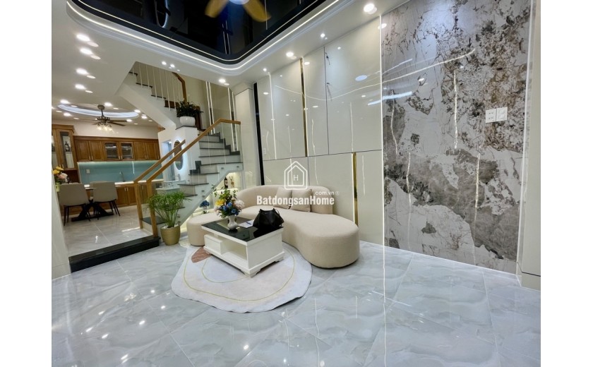 Nhà mới đẹp HXH Quang Trung, 37m2 3 tầng 3PN, 4.5 tỷ TL 0964364745