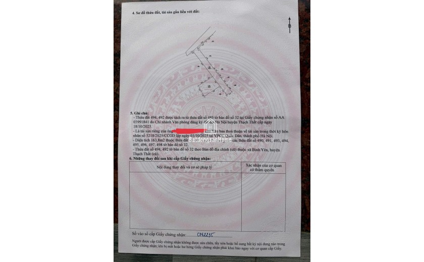 Bán đất thổ cư mặt đường 420 – vị trí ở tiện, kinh doanh tốt