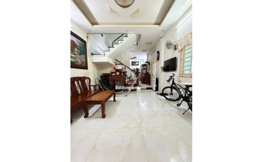 NHÀ TÂN PHÚ – NGAY VĂN CAO – SÁT MẶT TIỀN – NHÀ MỚI 2 TẦNG – 4 X 11 –  NHỈNH  5 TỶ