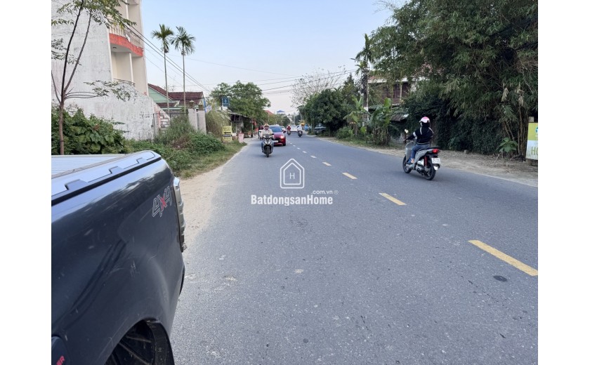 Bán đất mặt tiền Trần Nhân Tông Cẩm Thanh, 200m², trục du lịch Hội An, giá 6,5 tỷ