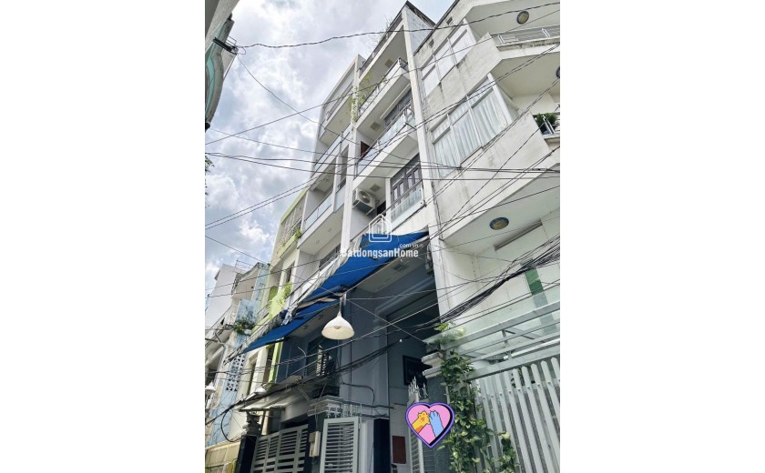 Ôtô Ngay Nhà 6 Tầng cn 46m Sổ A4 -2025-5PN Lê Hồng Phong Sát Quận 5, Nhỉnh 11Tỷ