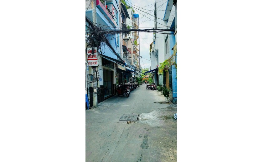 Hẻm Xe Tải 8m _Lô Góc 2 Mặt Tiền 3 Tầng 58m ngang lớn 6m Đường Đồng Nai Quận10_12.8Tỷ