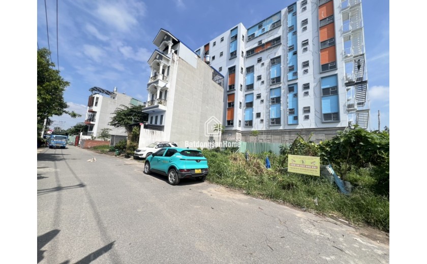 ĐẤT KDC CAO TẦNG TRƯỜNG THỌ ĐƯỜNG NHỰA 8M THẲNG TẮP_NGANG 8.6M