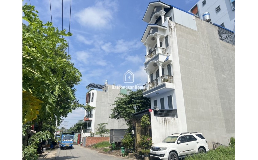 ĐẤT KDC CAO TẦNG TRƯỜNG THỌ ĐƯỜNG NHỰA 8M THẲNG TẮP_NGANG 8.6M