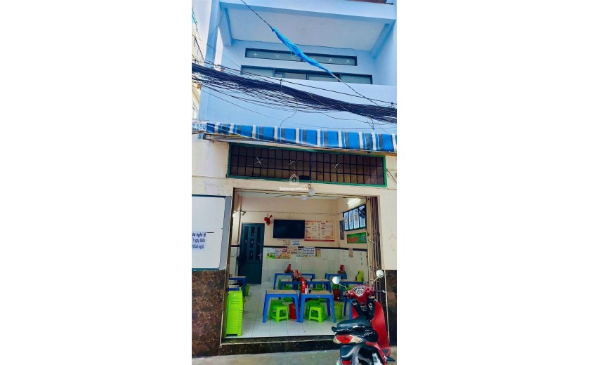 Hẻm Xe Tải 8m _Lô Góc 2 Mặt Tiền 3 Tầng 58m ngang lớn 6m Đường Đồng Nai Quận10_12.8Tỷ