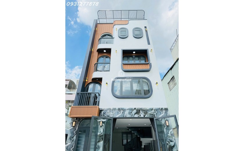 NHÀ MỚI NGON100% – HẺM SÁT MẶT TIỀ.N PHAN HUY ÍCH, P12 GÒ VẤP