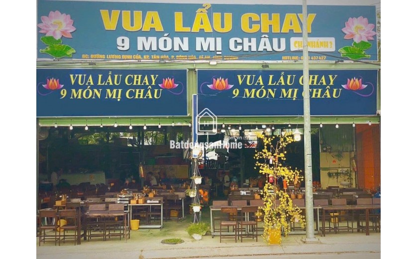 Sang quán Làng Đại Học Dĩ An bên hông ký túc xá B đại học quốc gia TP. HCM