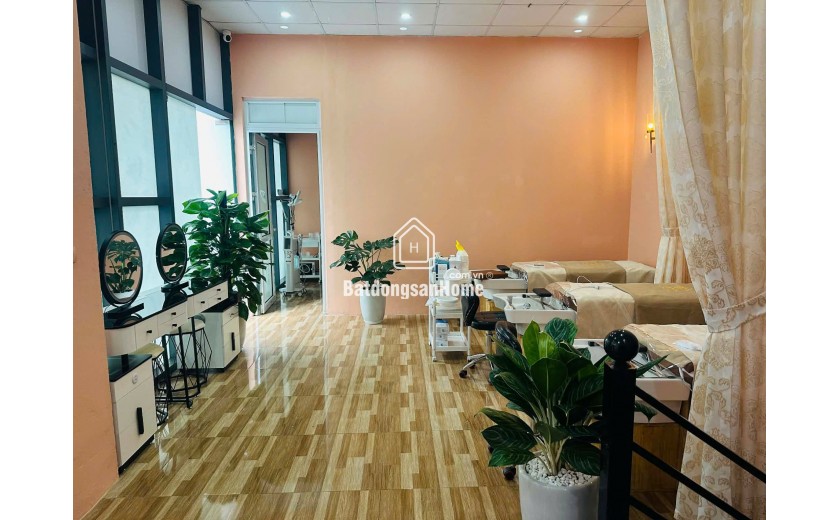 Sang nhượng spa chăm sóc da, gội đầu, nail mi