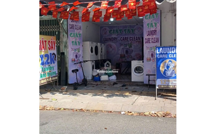 KHÔNG CÓ THỜI GIAN QUẢN LÝ CẦN SANG TIỆM GIẶT SẤY MẶT TIỀN GIÁ RẺ CHỈ 55TR