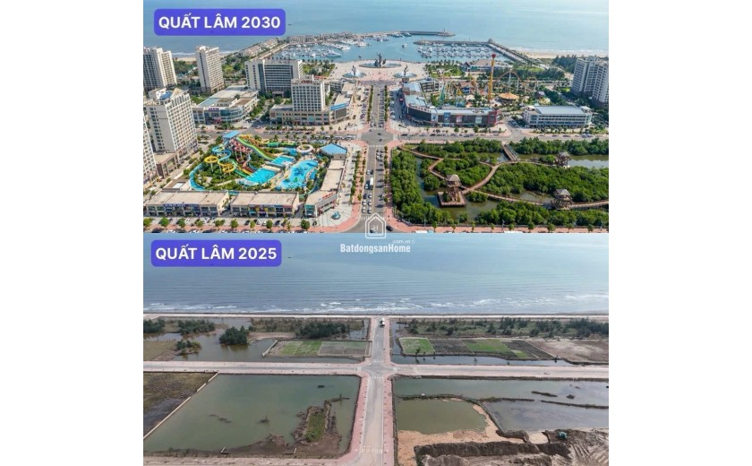 1,3 TỶ SỞ HỮU NGAY LÔ ĐẤT ĐẸP GẦN BÃI TẮM, QUẢNG TRƯỜNG BIỂN, FLAMINGO, KCN VSIP LỚN NHẤT MIỀN BẮC