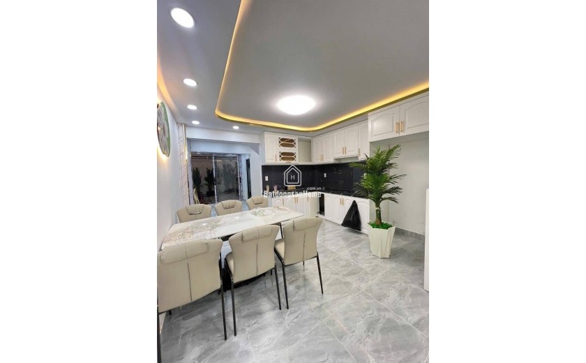 3 Tầng - hẻm OTO - Full nội thất- DTSD hơn 60m2 - đường Đào Tông Nguyên - chỉ 2 tỉ 8
