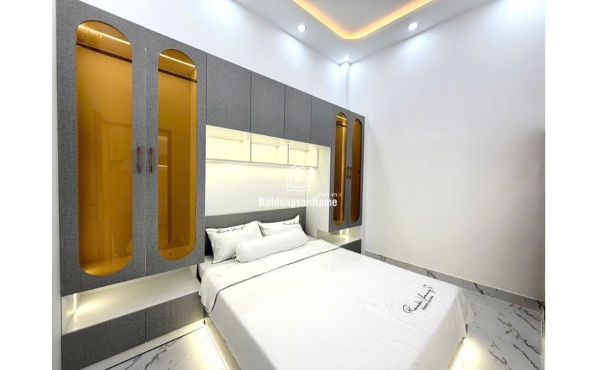 Nhỉnh 5ty - Nhà ngang 6 x 19m - đường nhựa 8m - Huỳnh Tấn Phát - Nhà Bè . full nội thất