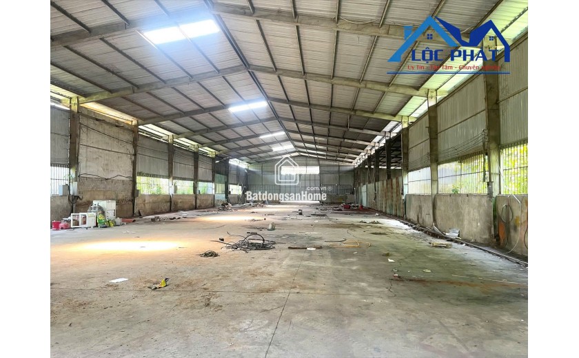 Cho thuê xưởng 1200m2 630KVA p Phước Tân, TP Biên Hòa, Đồng Nai giá rẻ 36 tr