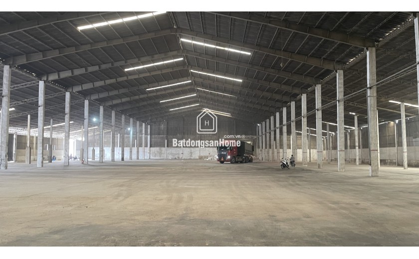 Cho thuê kho có PCCC 10.000m2 xã Bắc Sơn, Trảng Bom, Đồng Nai giá rẻ 50k/m2