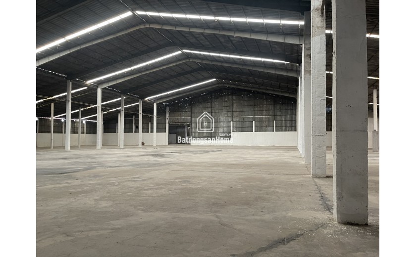 Cho thuê kho có PCCC 10.000m2 xã Bắc Sơn, Trảng Bom, Đồng Nai giá rẻ 50k/m2