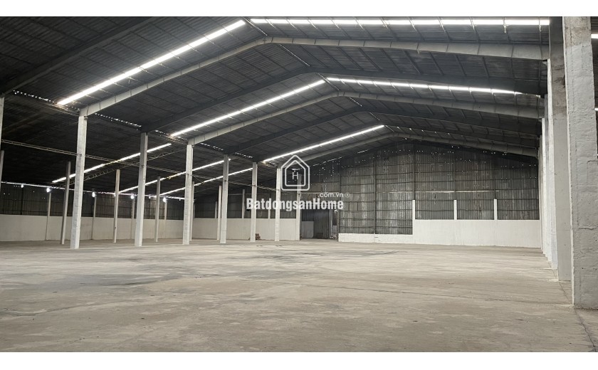 Cho thuê kho có PCCC 10.000m2 xã Bắc Sơn, Trảng Bom, Đồng Nai giá rẻ 50k/m2