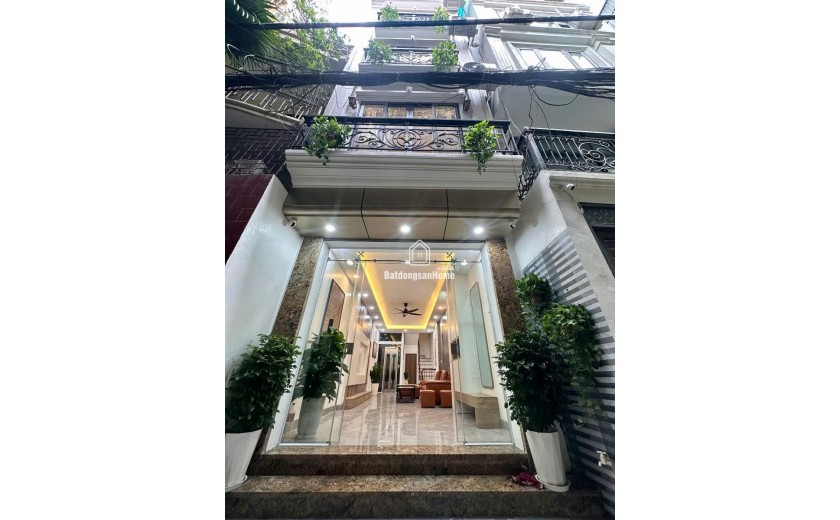 NGÕ CHỢ KHÂM THIÊN KINH DOANH - THANG MÁY - 40m2 6 tầng mt 3.4m Giá 13.8 tỷ