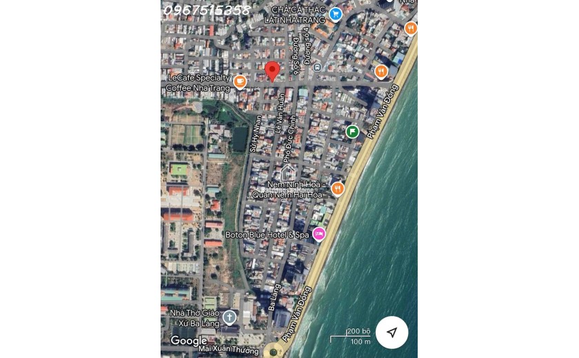 Bán đất tặng nhà Đường Điện Biên Phủ, phường Vĩnh Hòa, Nha Trang, cách biển 300