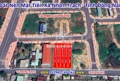 Bán đất thổ cư  2 mặt tiền đường CÂY DẦU - tiếp giáp Tái Định Cư Phú Hội Nhơn Trạch Đồng Nai.