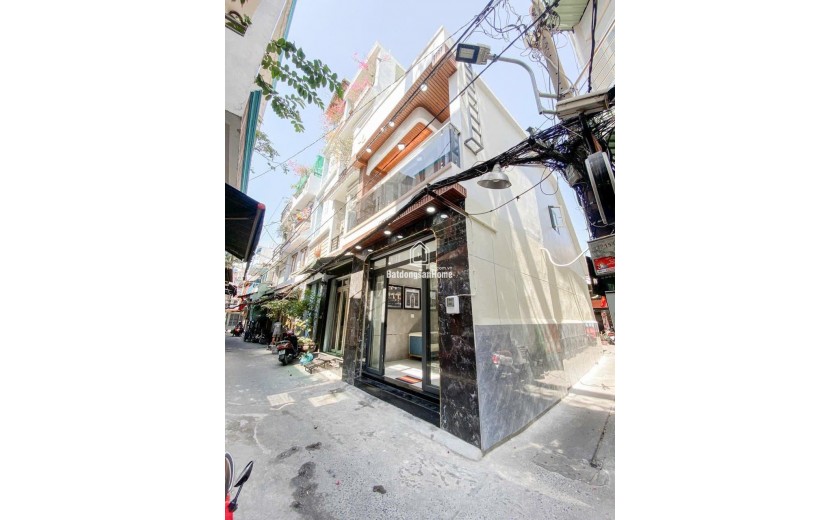 SIÊU PHẨM ĐÓN TẾT-GÓC 3 MẶT TIỀN HẺM (KO LỘ GIỚI) HXH Ngay Vòng Xoay Lê  Đại Hành-Bình Thới-7.4Tỷ