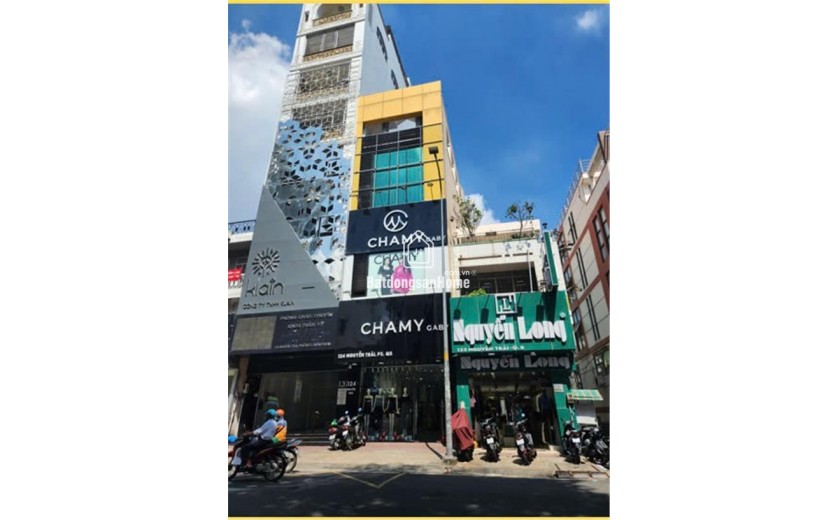 -VIP QUẬN 5_Mặt Tiền Đoạn Đẹp Đường Nguyễn Trãi 5 Tầng (5.5X21)Vuông Đẹp, 55Tỷ TL