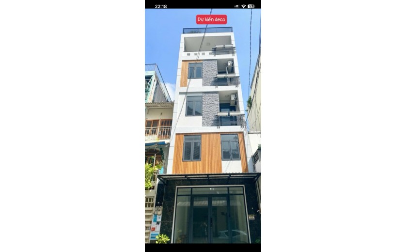 GIẢM 400TR CHÀO MỚI 9.5TY-  BÁN GẤP MẶT TIỀN 6 TẦNG 6PN 43M TRUNG TÂM PHÚ NHUẬN