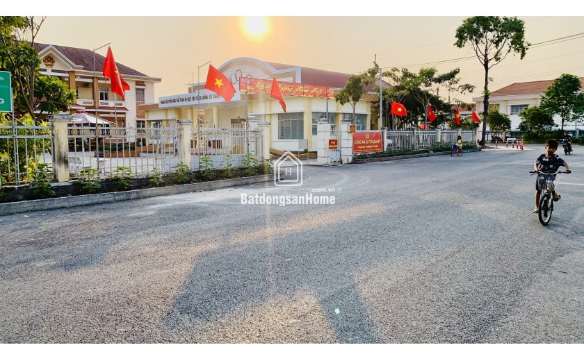 Bán đất thổ cư 124,4m² xã Thanh Vĩnh Đông, Châu Thành, Long An sổ hồng riêng