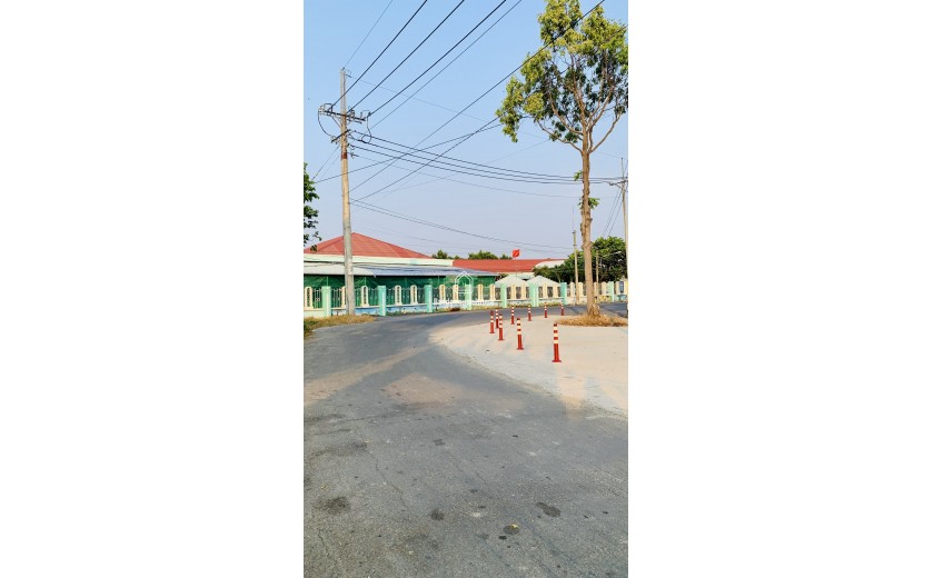 Bán đất thổ cư 124,4m² xã Thanh Vĩnh Đông, Châu Thành, Long An sổ hồng riêng