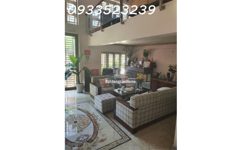 Bán nhà biệt thự ven sông Dương Quảng Hàm - gò vấp ngang 7m dài 20m - Khu an ninh yên tĩnh thư giãn