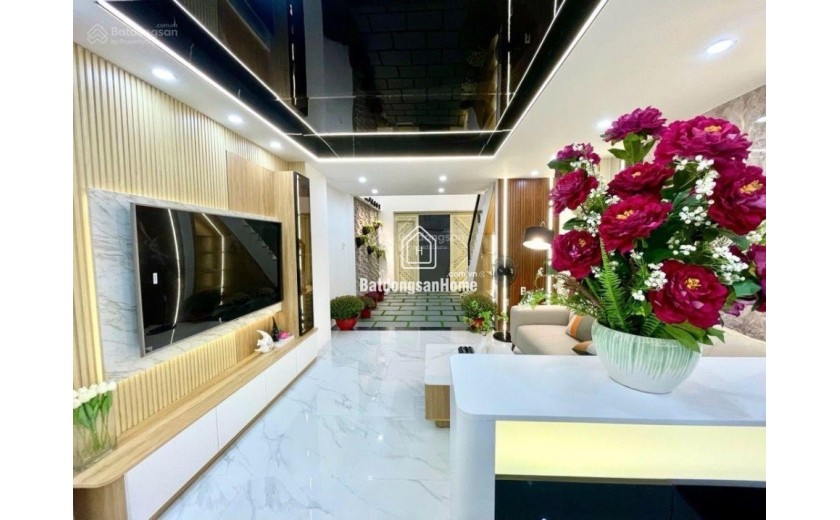 Bán nhà 4 tầng - KDC Đồng bộ Huỳnh Thị Đồng - chỉ 6.68 tỷ - full nội thất