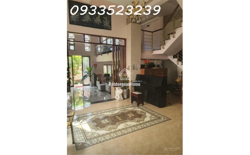 Bán nhà biệt thự ven sông Dương Quảng Hàm - gò vấp ngang 7m dài 20m - Khu an ninh yên tĩnh thư giãn