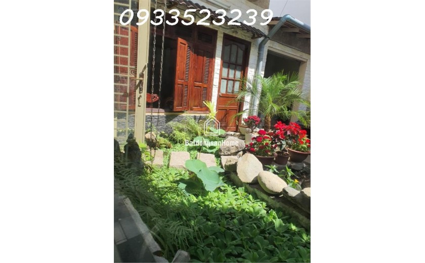 Bán nhà biệt thự ven sông Dương Quảng Hàm - gò vấp ngang 7m dài 20m - Khu an ninh yên tĩnh thư giãn