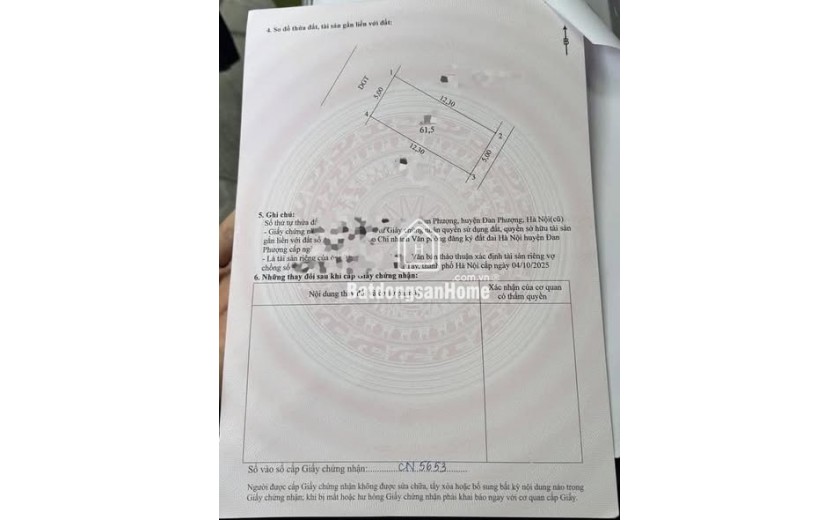 61.5M SIÊU PHẨM ĐỒNG SẬY – ĐAN PHƯỢNG - HÀNG HIẾM KHÓ TÌM