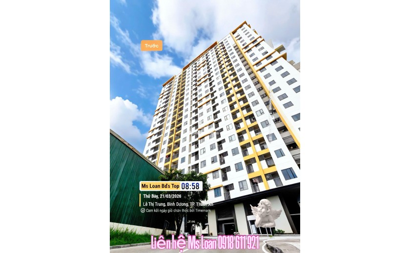 Bán căn hộ Tecco Felice 43m² giá từ 1.2 tỷ – ở ngay, gần TP.HCM, dễ vay