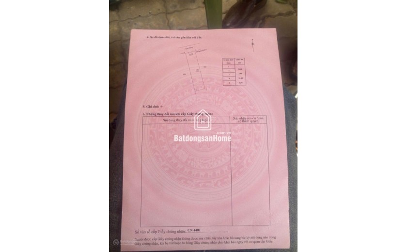 BÁN ĐẤT SƠN ĐỒNG QUỲNH GIAO (NAY LÀ XÃ MINH THỌ, HƯNG YÊN)